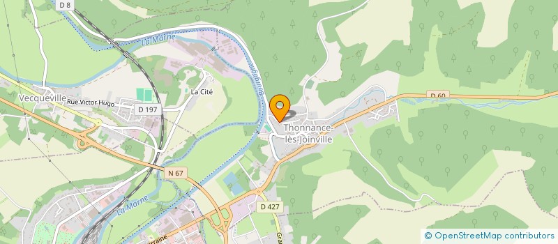 localisation de l'entreprise BE SPORTS à THONNANCE-LES-JOINVILLE