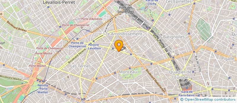 localisation de l'entreprise BE SQUARE à COURBEVOIE