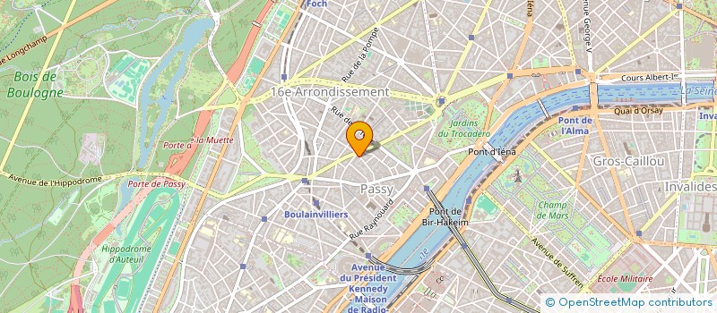 localisation de l'entreprise BE SQUARE  PARIS