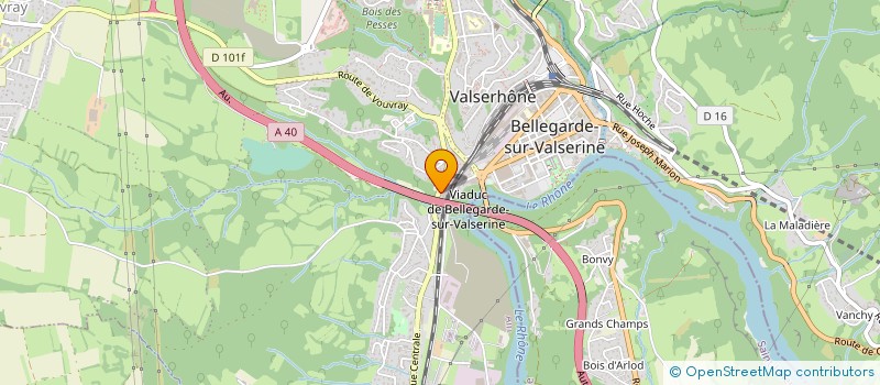 localisation de l'entreprise BE SUPPLY à VALSERHONE