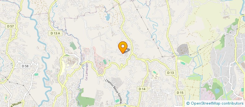 localisation de l'entreprise BE SURF  LE LAMENTIN