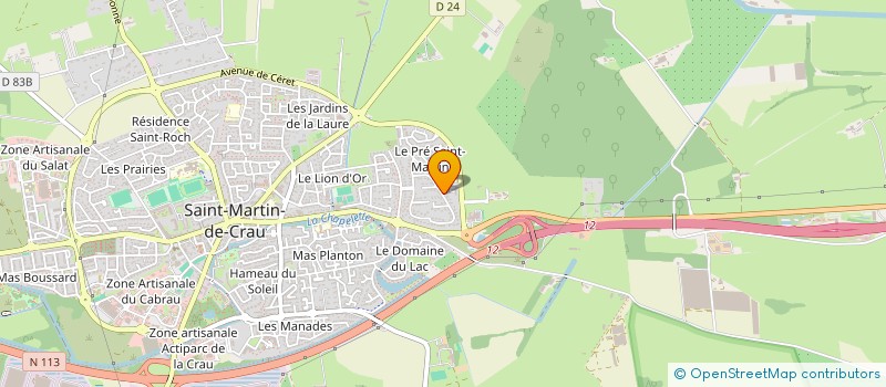 localisation de l'entreprise BE THE CHANGE - FRANCE à SAINT-MARTIN-DE-CRAU