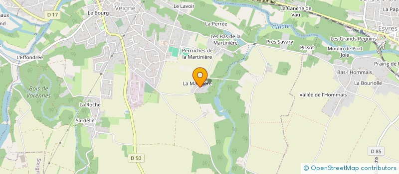 localisation de l'entreprise BE TO BIZ à VEIGNE