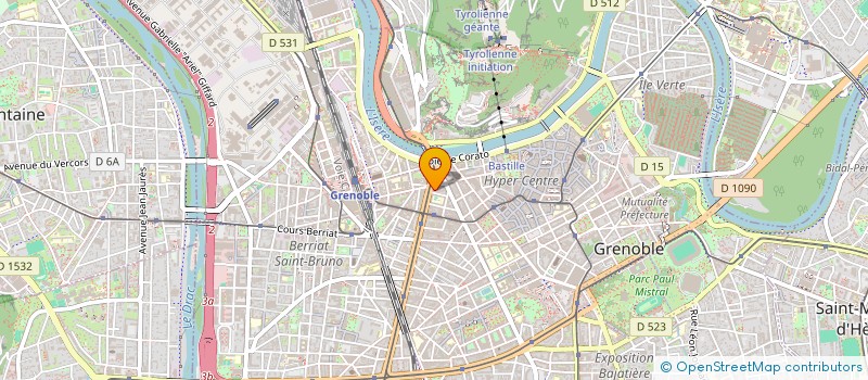 localisation de l'entreprise BE TOUCH  GRENOBLE