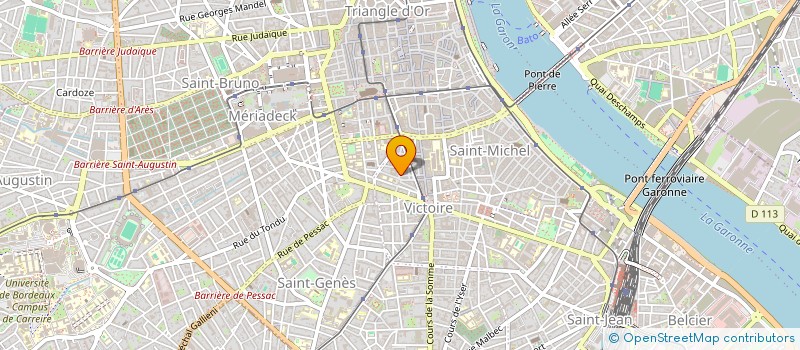 localisation de l'entreprise BE TROM SOLUTIONS ENVIRONNEMENTALES  BORDEAUX