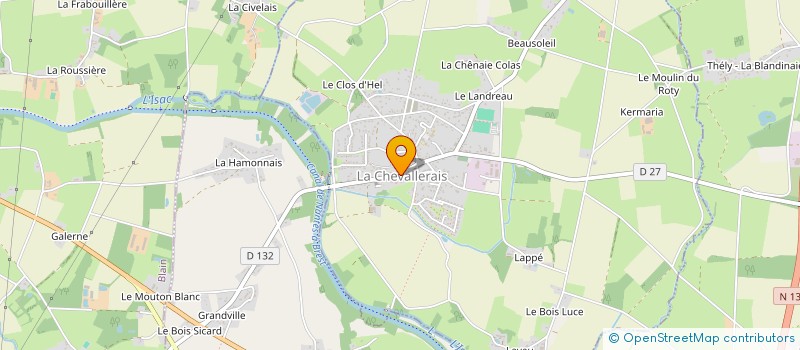 localisation de l'entreprise BE TWI à HERIC
