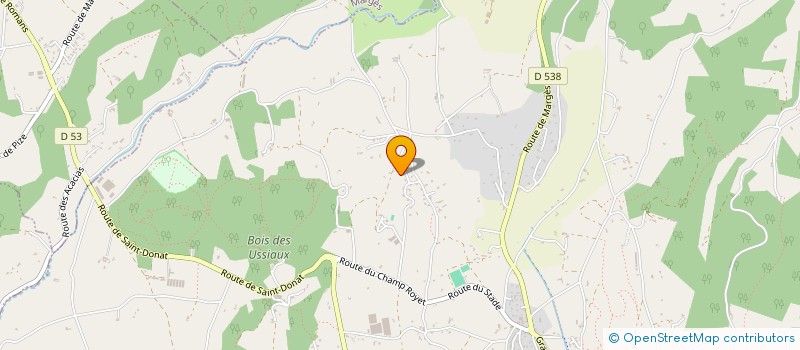 localisation de l'entreprise BE UNIQUE  PEYRINS