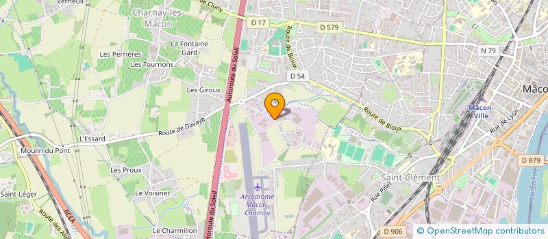 localisation de l'entreprise BE-UP CONCEPT à CHARNAY-LES-MACON