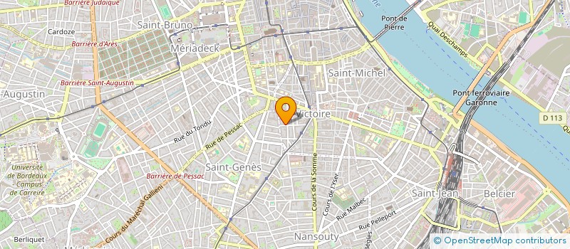 localisation de l'entreprise BE VENTURESOME PHILANTHROPY  BORDEAUX