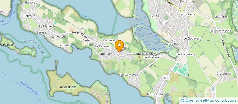 localisation de l'entreprise BE WELL RENNES  SENE