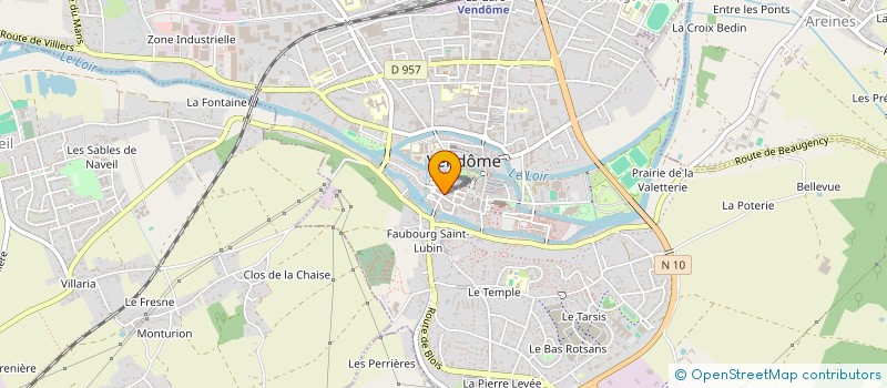 localisation de l'entreprise BE YOU BARBER  VENDOME