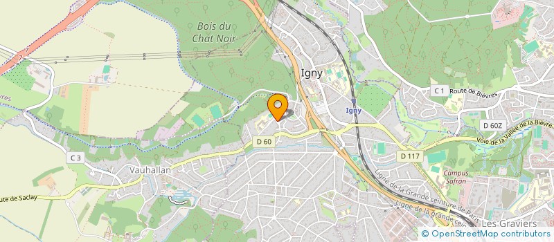 localisation de l'entreprise BE YOU IN ALL COACHING à IGNY