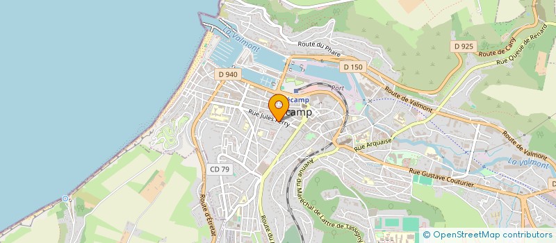 localisation de l'entreprise BE YOUR FLOW  FECAMP