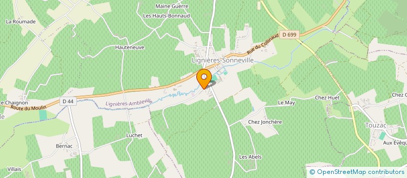 localisation de l'entreprise BE3D à JULIENNE