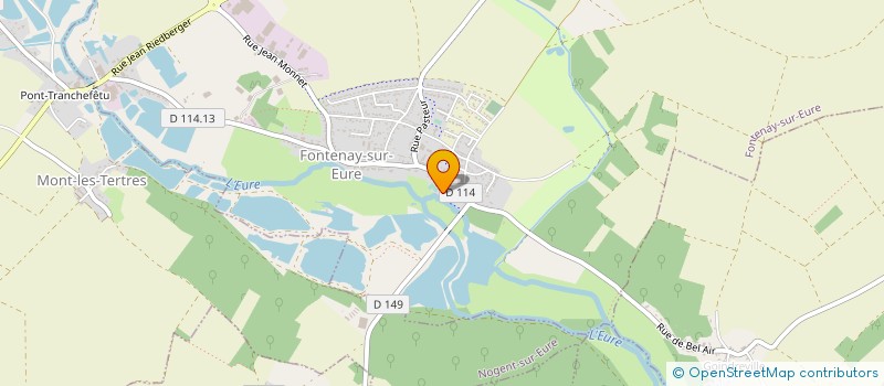localisation de l'entreprise BEA à FONTENAY-SUR-EURE