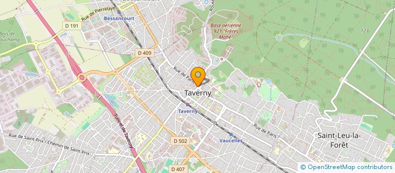 localisation de l'entreprise BEA  TAVERNY