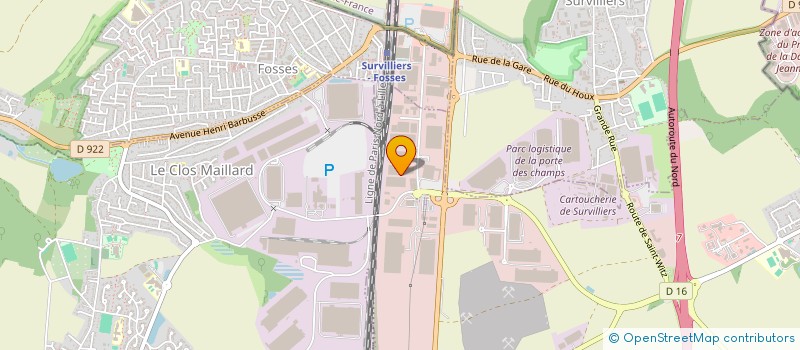 localisation de l'entreprise BEA  SAINT-WITZ