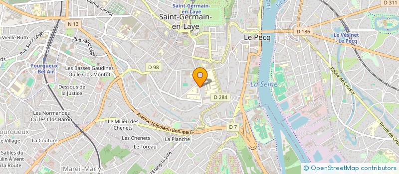 localisation de l'entreprise BEA  SAINT-GERMAIN-EN-LAYE