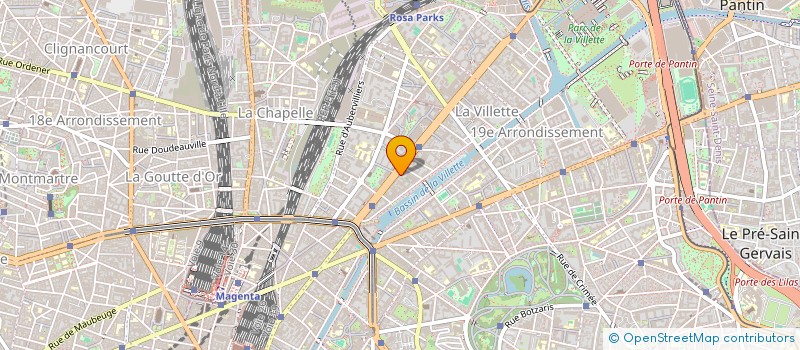 localisation de l'entreprise BEA  PARIS