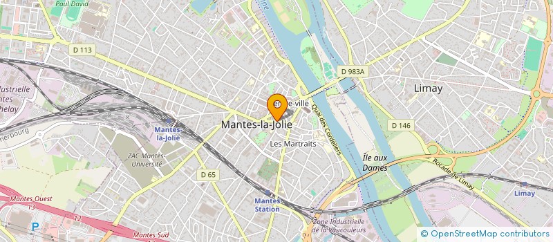 localisation de l'entreprise BEA CONSULTING à MANTES-LA-JOLIE