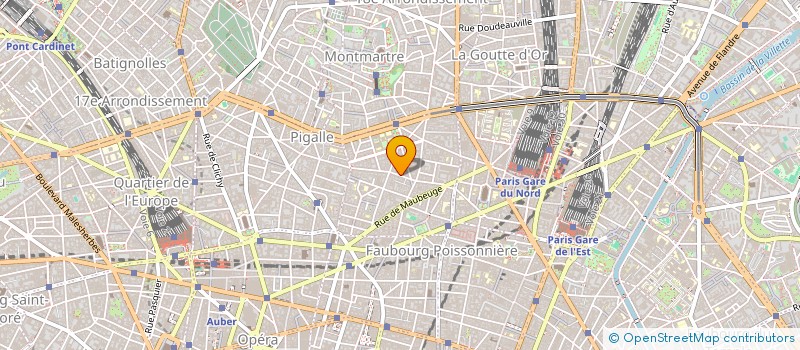 localisation de l'entreprise BEA HOLDING  PARIS