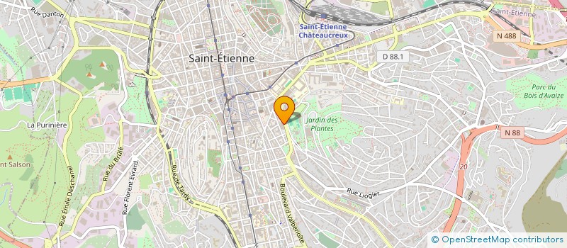 localisation de l'entreprise BEA INVEST  SAINT-ETIENNE