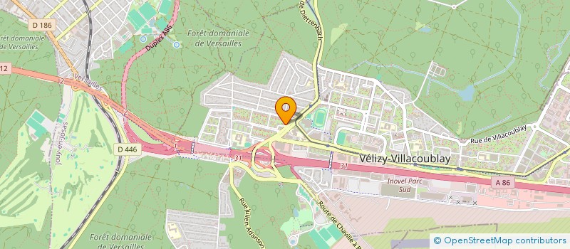 localisation de l'entreprise BEA IT à VELIZY-VILLACOUBLAY