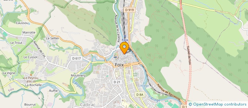 localisation de l'entreprise BEA'TITUDE à FOIX