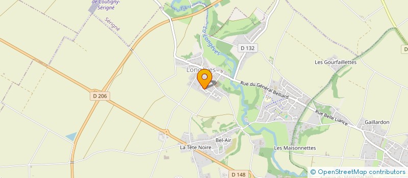 localisation de l'entreprise BEA VENDEE  LONGEVES