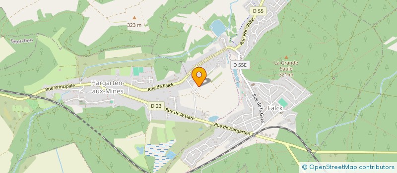 localisation de l'entreprise BEA57  VILLING