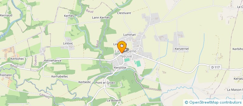 localisation de l'entreprise BEAADOM  LA CHAPELLE-NEUVE