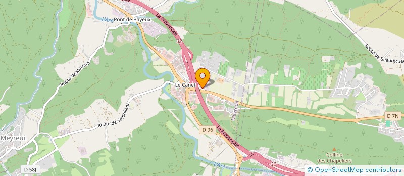 localisation de l'entreprise BEABAT  MEYREUIL