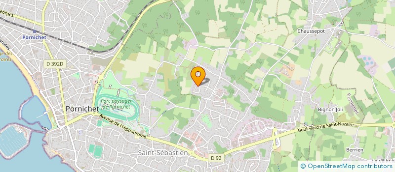 localisation de l'entreprise BEAC ET COMPAGNIE  PORNICHET