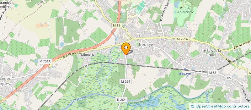 localisation de l'entreprise BEACH  BOUAYE