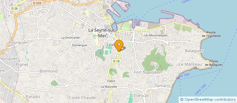 localisation de l'entreprise BEACH BOXING  LA SEYNE SUR MER