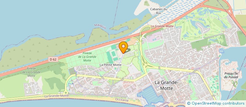 localisation de l'entreprise BEACH.DRINKS&ENJOY  LA GRANDE-MOTTE