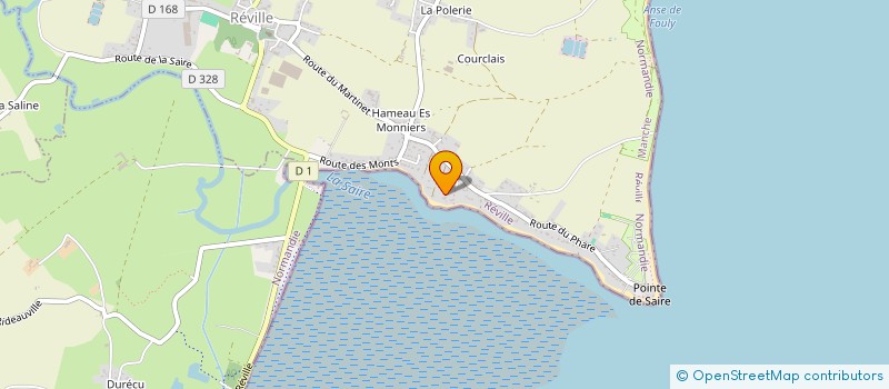 localisation de l'entreprise BEACH HOUSE  REVILLE