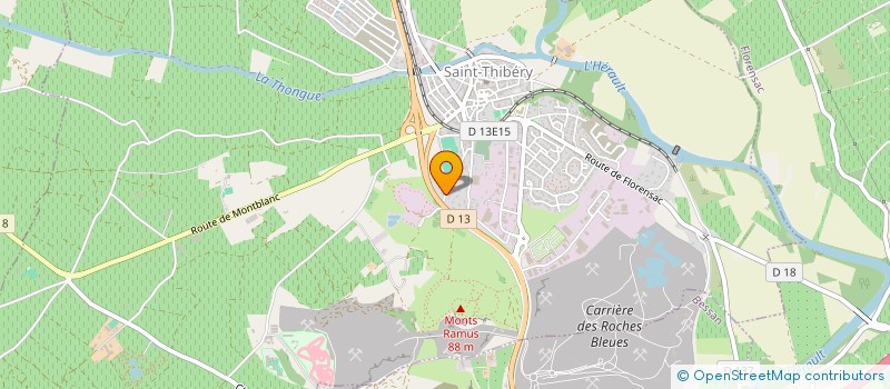 localisation de l'entreprise BEACH HOUSE AGDE  SAINT-THIBERY