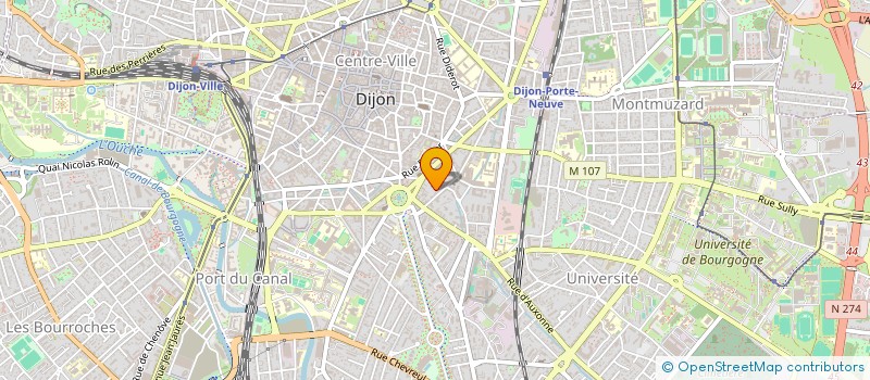 localisation de l'entreprise BEACH SPORT DIJON  DIJON