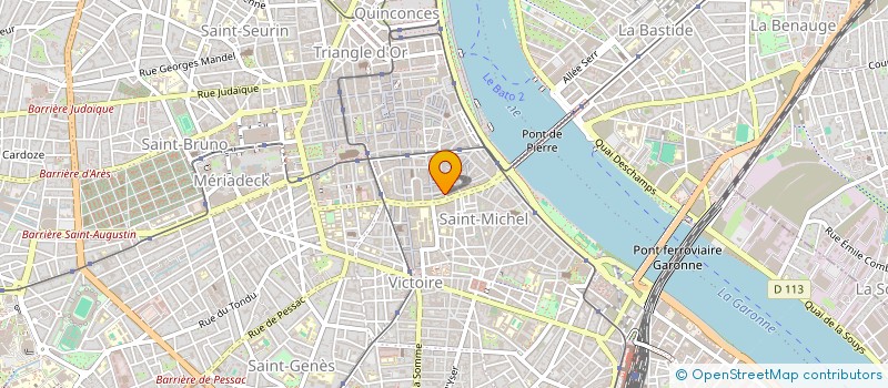 localisation de l'entreprise BEACH SQUAD  BORDEAUX