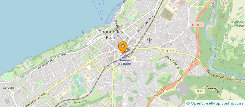 localisation de l'entreprise BEACON MED SURGICAL INT IMPORT-EXPORT à THONON-LES-BAINS