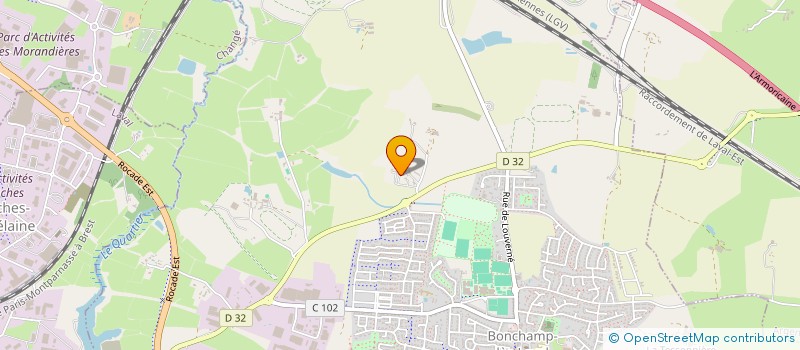 localisation de l'entreprise BEACV  BONCHAMP-LES-LAVAL