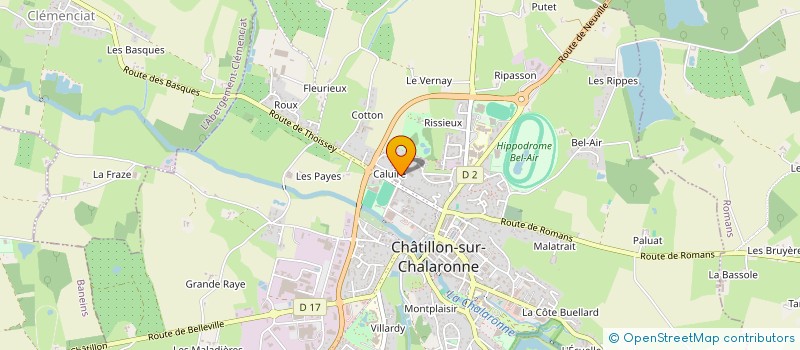 localisation de l'entreprise BEADIE  SULIGNAT