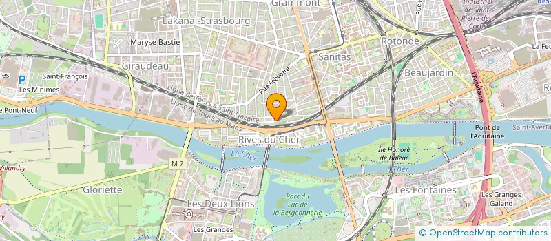 localisation de l'entreprise BEAGALLA  TOURS