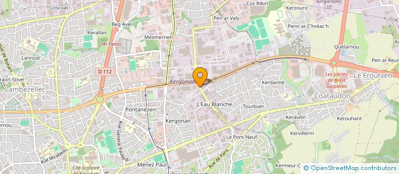 localisation de l'entreprise BEAJ à BREST