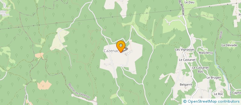 localisation de l'entreprise BEAJEKO  BEYNAC-ET-CAZENAC