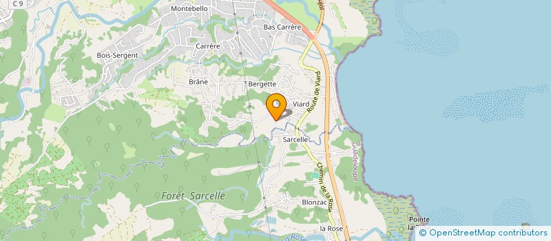 localisation de l'entreprise BEALI  PETIT-BOURG