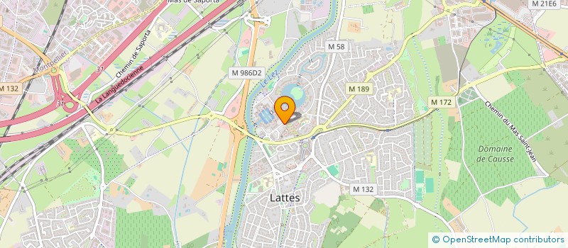 localisation de l'entreprise BEALIVE à LATTES