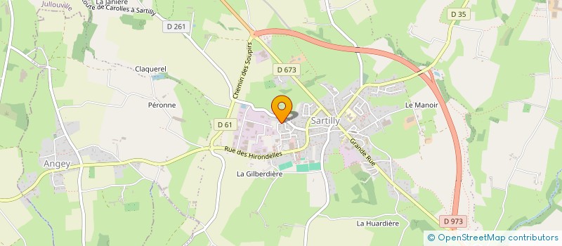 localisation de l'entreprise BEALTY  SARTILLY-BAIE-BOCAGE