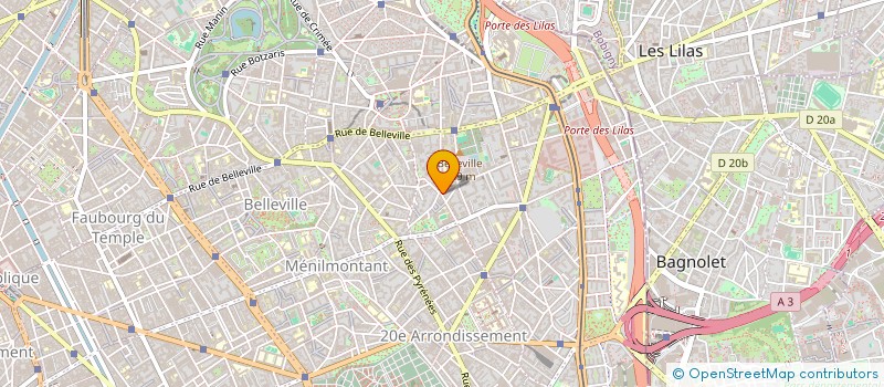 localisation de l'entreprise BEAM & BOUNCE  PARIS